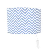 Arandela Meia Lua Azul Quarto Bebê Infantil Menino Arandela Meia Lua Azul Quarto Bebê Infantil Menino