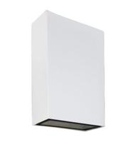 Arandela mince led abs ip65 4w 3000k branco - Blumenau