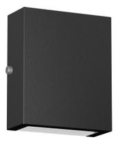 Arandela Mini Slim 2 Focos Alumínio G9 Resistente Parede Áreas Internas E Externas