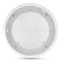 Arandela P/6 Pol Som Ambiente Teto Gesso Redonda Branca