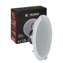 Arandela Para Som Ambiente 5 Polegadas Branca De Embutir KCS 5 KAudio Arandela Para Som Ambiente 5 Polegadas Branca De Embutir KCS 5 KAudio