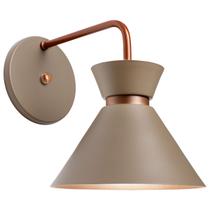 Arandela Parede Berlin 15cm Fendi C/ Cobre Arandela Parede Berlin 15cm Fendi C/ Cobre