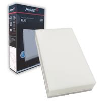 Arandela Parede Externa Led Flat 12w Branco Frio 6500k Ip65 Avant