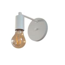 Arandela Parede Industrial Vintage Moderna Garagem Branco