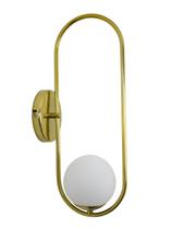 Arandela Pendulo Arco Globo Bola Dourado 777/1 Spotline