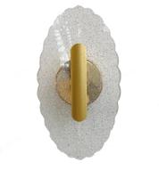 Arandela Perola Dourada de Led Ip20 Bivolt 23cm 3 Cores de Luz Arandela Perola Dourada de Led Ip20 Bivolt 23cm 3 Cores de Luz