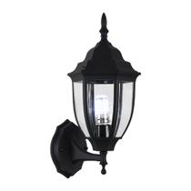 Arandela Preta Classica Vidros Alto Padrão Arandela Preta Classica Vidros Alto Padrão