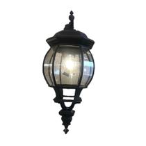 Arandela Preta Design Classico Arredondado Arandela Preta Design Classico Arredondado