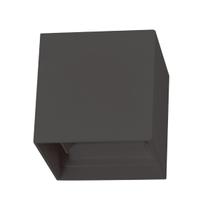 Arandela Ret 6W Led A10 x L10 x C10 Preto