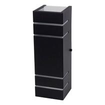 Arandela Retangular com Friso Preta 2X E27 - Real Lustres - 123/31 Arandela Retangular com Friso Preta 2X E27 - Real Lustres - 123/31