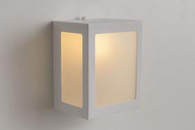 Arandela Retangular Hall Entrada Fachada Sacada Escada Corredor Muro Jardim Externa ANC1304