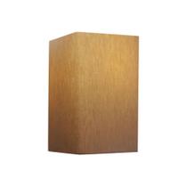 Arandela Retangular Retro Vivare Md-2002 Cúpula em Tecido 25/16x10cm - Bivolt