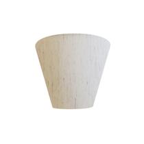 Arandela Retro Cone Vivare Md-2001 Cúpula em Tecido 25/26x13cm - Bivolt