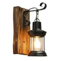 Arandela Rústica Madeira Metal Vidro Lanterna Marroquina Arandela Rústica Madeira Metal Vidro Lanterna Marroquina