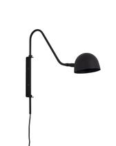 Arandela Shell Articulada Preto 803/1 Spotline