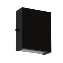 Arandela slim 2 focos parede muro bivolt luminária