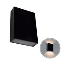 Arandela Sobrepor Led 4W 3000K Ip65 Preta - Black Decker Arandela Sobrepor Led 4W 3000K Ip65 Preta - Black Decker