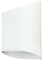 Arandela Sofia Externa Facho Duplo Branca