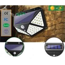 Arandela Solar 100 Leds Com Design Moderno E Luz Potente