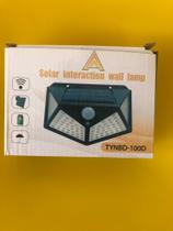 Arandela solar 100 leds