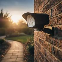 Arandela Solar 63 Leds Para Parede e Sensor de Presença