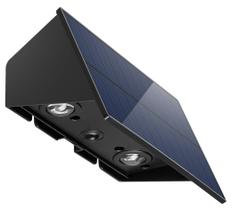 Arandela Solar Lumi Facho Duplo 4w Impermeável S/ Fios Gaya