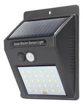 Arandela Solar Parede Led 4w S/ Sensor Movimento Externa