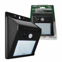 Arandela Solar Sunshine Taschibra AS1 2W Sensor Presença IP44 Bateria 3,7V/800mA