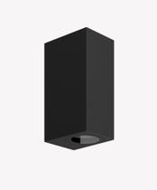 Arandela Solo 2 Facho Dicróica Preto IP65 - Opus - Ops81225