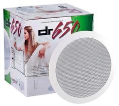 Arandela Som Ambiente 6.5" coaxial - 60WRMS (par) DR650 Arandela Som Ambiente 6.5" coaxial - 60WRMS (par) DR650