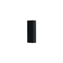 Arandela Stella Wall Mini Led 2 Fachos Abertos Ip65 5w Bivolt Preto - 3000k - Luz Amarela