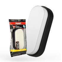 Arandela Tartaruga Led Hummer Preto IP65 12w 3000K Biv-Avant