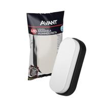 Arandela Tartaruga Led Hummer Preto IP65 20w 6500K Biv-Avant