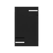 Arandela Taschibra Led Ray 10w Luz Quente Bivolt Preto