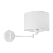 Arandela Tecido Metal Branco Kenso Arandela Tecido Metal Branco Kenso