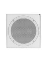 Arandela Teto Quadrada Ceiling Kazaudio Coaxial C6CQ 6,5" 50W RMS By Hurricane
