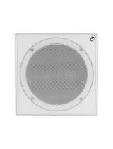 Arandela Teto Quadrada Ceiling Kazaudio Coaxial C6Fq 6,5 50W