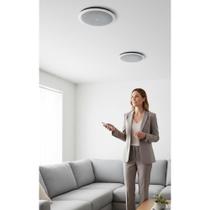 Arandela Teto Som Natural P/ Ambientes - Branco Arandela Teto Som Natural P/ Ambientes - Branco