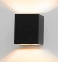 Arandela Tino Facho Duplo Aberto Ext. Preto- Nordecor 2047 Arandela Tino Facho Duplo Aberto Ext. Preto- Nordecor 2047