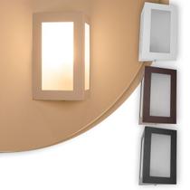 Arandela Triangular Em Alumínio Parede Muro Externa E Interna Lcg Eletro