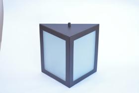 Arandela Triangular Metaldomado Alumínio 1XE27