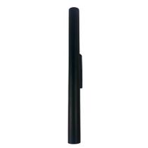 Arandela Tubo Cilindro Preto 40Cm+Lâmpada Led Branco Neutro