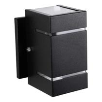 Arandela Viena Slim Aluminio Preta Verona Com Base.(Preto,110V/220V) Arandela Viena Slim Aluminio Preta Verona Com Base.(Preto,110V/220V)