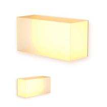 Arandela vision 8w 2700k branco quente 127 220v ip65 luminatti