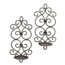 Arandelas de Parede Accent Plus com Trabalhado em Metal Conjunto com 2 Peças