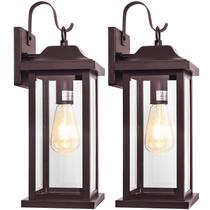 Arandelas de parede ao ar livre Roravilila 17" IP65 Waterproof Bronze Arandelas de parede ao ar livre Roravilila 17" IP65 Waterproof Bronze