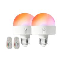 Arandelas De Parede Douradas a Bateria (2 Peças) Sem Fio RGB Recarregáveis Com Controle Remoto Para Arandelas De Parede Douradas a Bateria (2 Peças) Sem Fio RGB Recarregáveis Com Controle Remoto Para