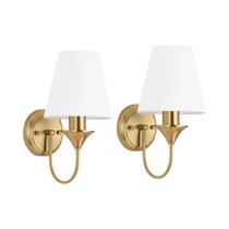 Arandelas De Parede Douradas Recarregáveis Sem Fio Com Bateria, Reguláveis Em Intensidade, Em Latão Arandelas De Parede Douradas Recarregáveis Sem Fio Com Bateria, Reguláveis Em Intensidade, Em Latão