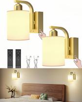 Arandelas de parede iThird Set de 2 6000mAh Wireless Gold