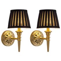 Arandelas de parede KDG Wireless 5200mAh em tecido LED, conjunto de 2